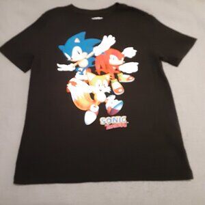 Sonic & Friends Sze L (10/12) Black Short Sleeve T-Shirt